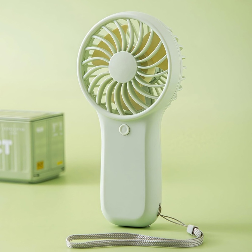 NWT No Label Green No. 5 Small Fan